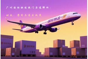 廣州國際快遞熱門渠道解析：時效、費用與清關政策