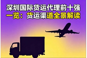 深圳國(guó)際貨運(yùn)代理前十強(qiáng)一覽：貨運(yùn)渠道全景解讀