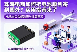 珠海電商如何把電池順利寄到國(guó)外？實(shí)用指南來(lái)了