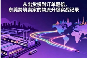 從出貨慢到訂單翻倍，東莞跨境賣家的物流升級實戰記錄