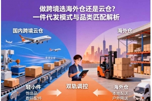 做跨境選海外倉還是云倉？一件代發模式與品類匹配解析