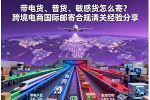 帶電貨、普貨、敏感貨怎么寄？跨境電商國際郵寄合規清關經驗分享
