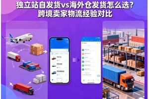 獨立站自發貨 vs 海外倉發貨怎么選？跨境賣家物流經驗對比