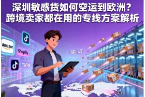 深圳敏感貨如何空運(yùn)到歐洲？跨境賣家都在用的專線方案解析