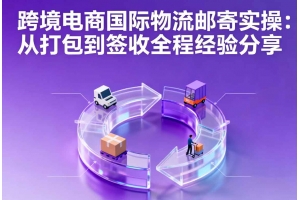 跨境電商國際物流郵寄實操：從打包到簽收全程經驗分享