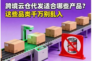 跨境云倉代發適合哪些產品？這些品類千萬別亂入