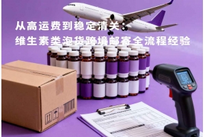 從高運費到穩(wěn)定清關：維生素類泡貨跨境郵寄全流程經(jīng)驗